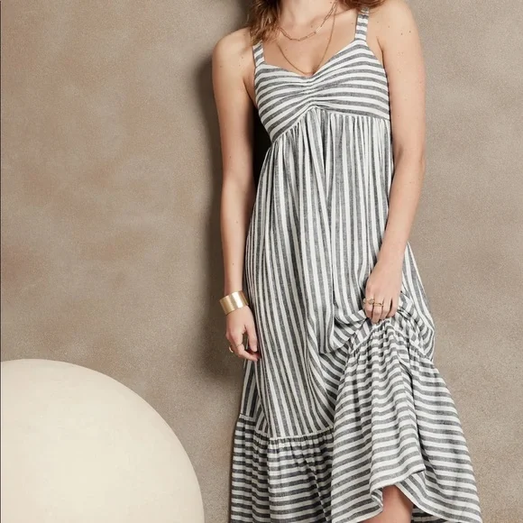 Banana Republic | Dresses | Banana Republic Linenblend Dress | Poshmark